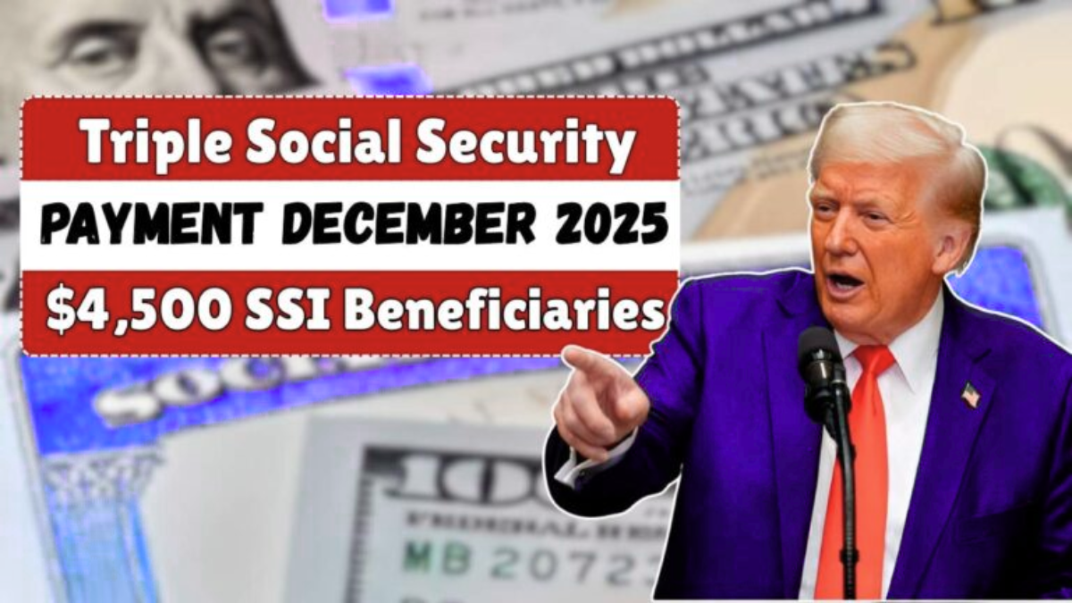 Triple Social Security Payment December 2025