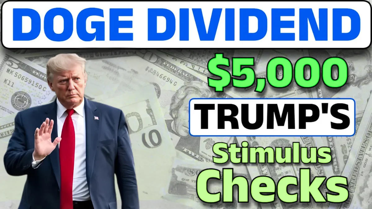 DOGE $5000 Stimulus Shock 2025
